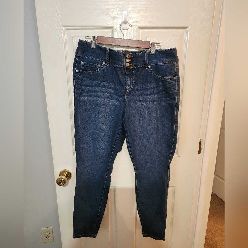 Torrid Dark Blue High Rise Jeans